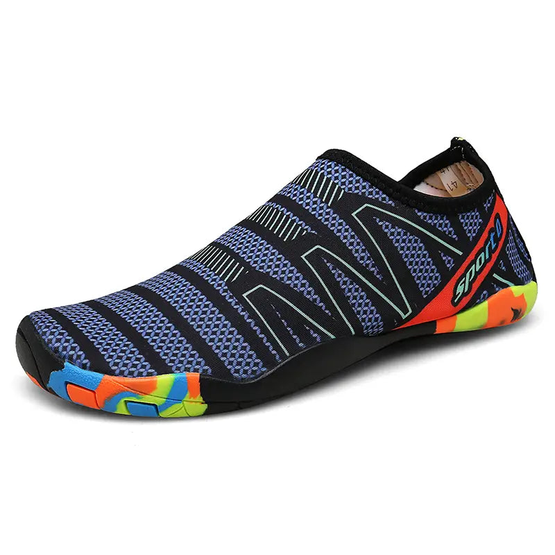 Sapatos femininos de água de secagem rápida para natação, surf e actividades ao ar livre
