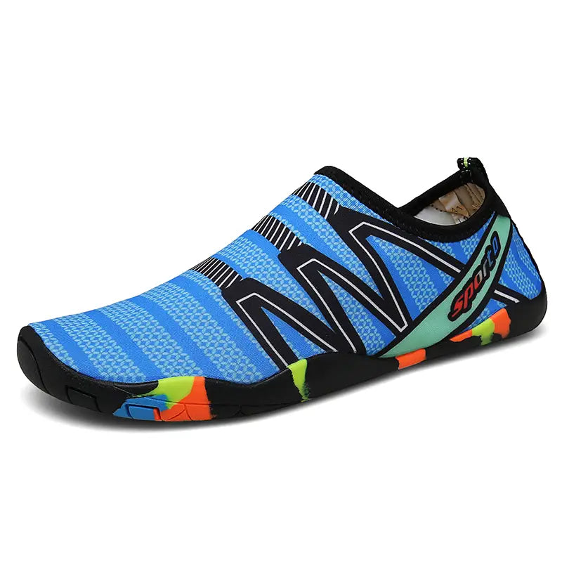 Sapatos femininos de água de secagem rápida para natação, surf e actividades ao ar livre