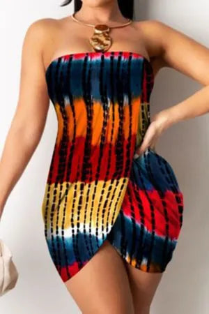 Vestido sexy sem mangas sem costas sem alças
