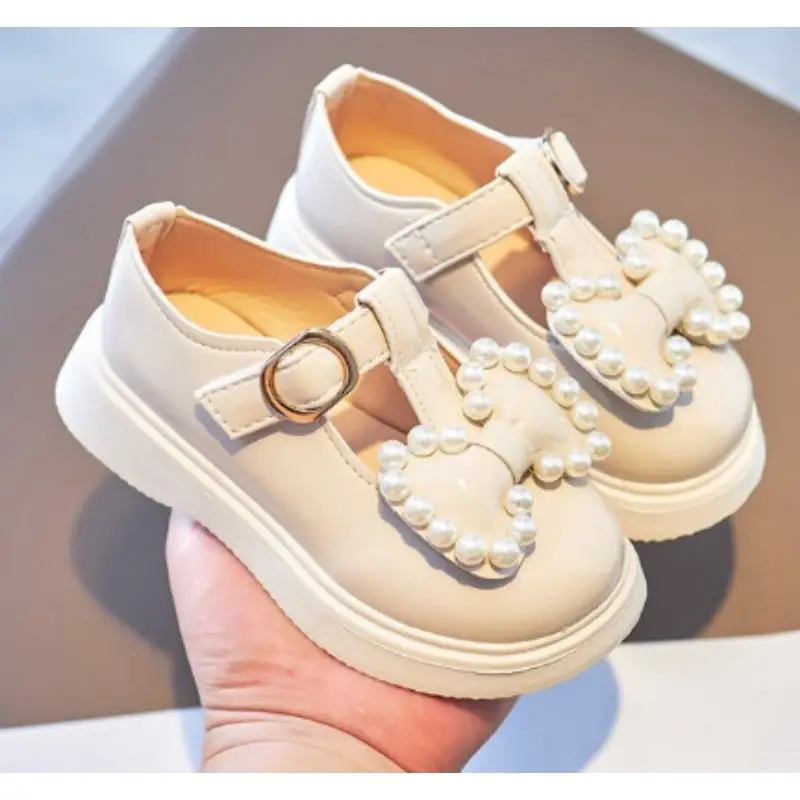 Sapatos elegantes e modernos de Bowknot Mary Jane para meninas