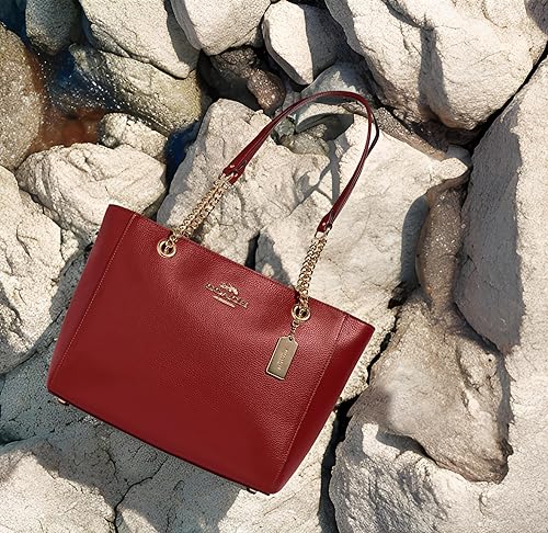 Bolsa da marca Coach de couro Cammie com corrente