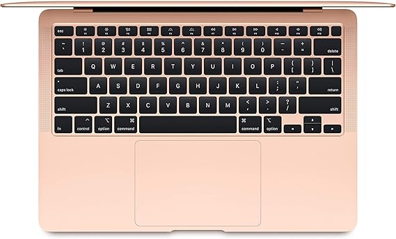 Laptop usado Apple MacBook Air 2020 com Intel Core i3 de 1,1 GHz (13 polegadas, 8 GB de RAM, armazenamento SSD de 256 GB) 