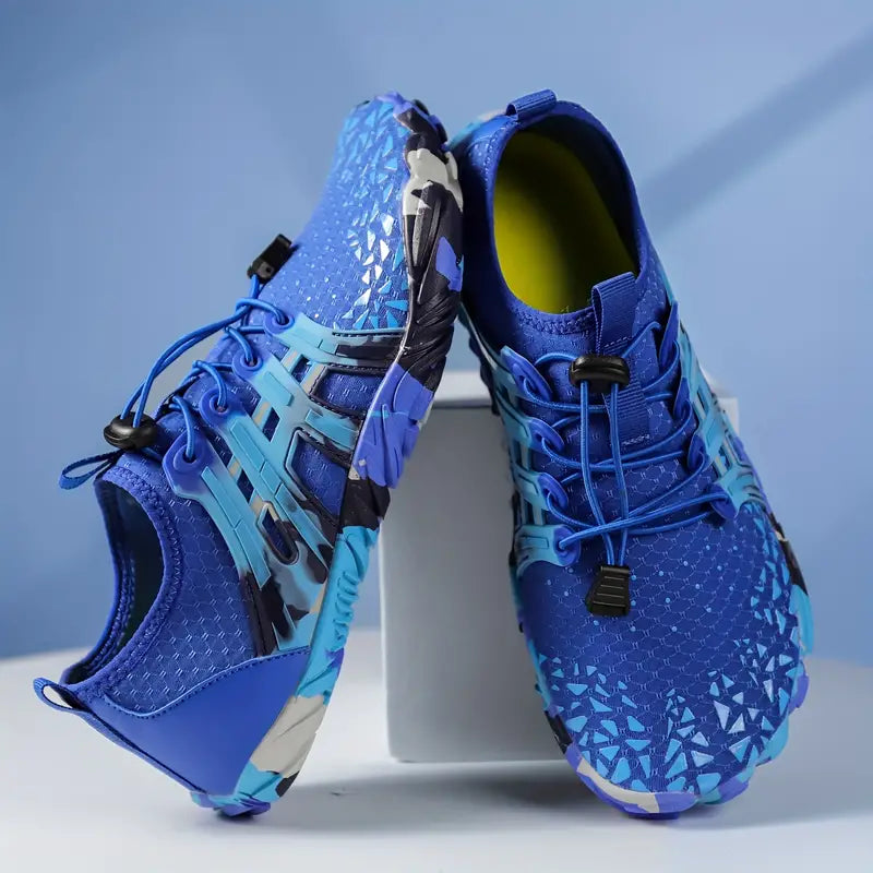Sapatilhas de água esportivos de secagem rápida, sapatos casuais leves e antiderrapantes