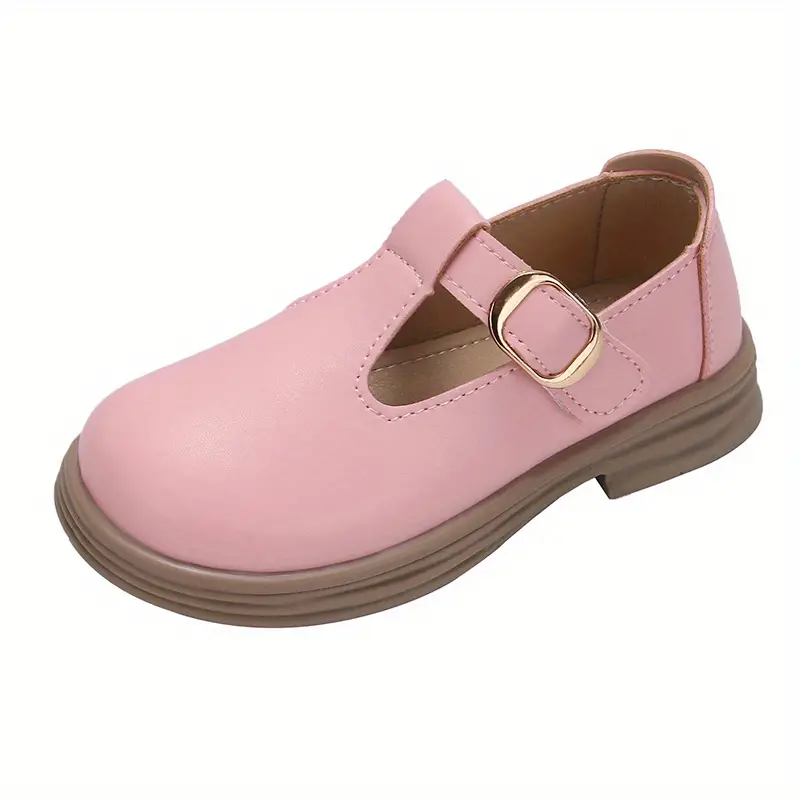 Sapatos elegantes na moda de Mary Jane para meninas - sapatos confortáveis da sola lisa macia