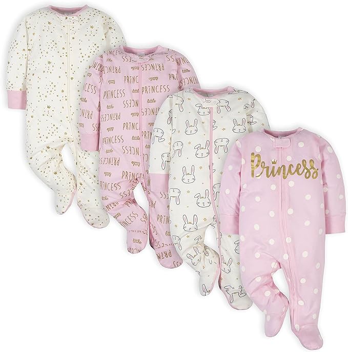 Pacote de 4 Pijamas para bebês