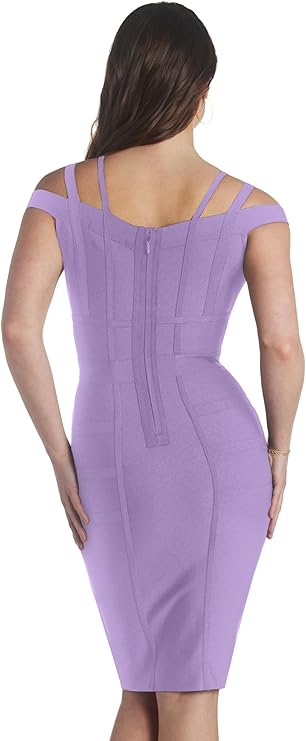 Vestido feminino elegante com decote em V elástico chique com faixa