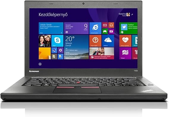 Laptop Lenovo ThinkPad T450 14in HD, Intel Dual-Core i5-5300U Up to 2.9GHz, 8GB RAM, 256GB
