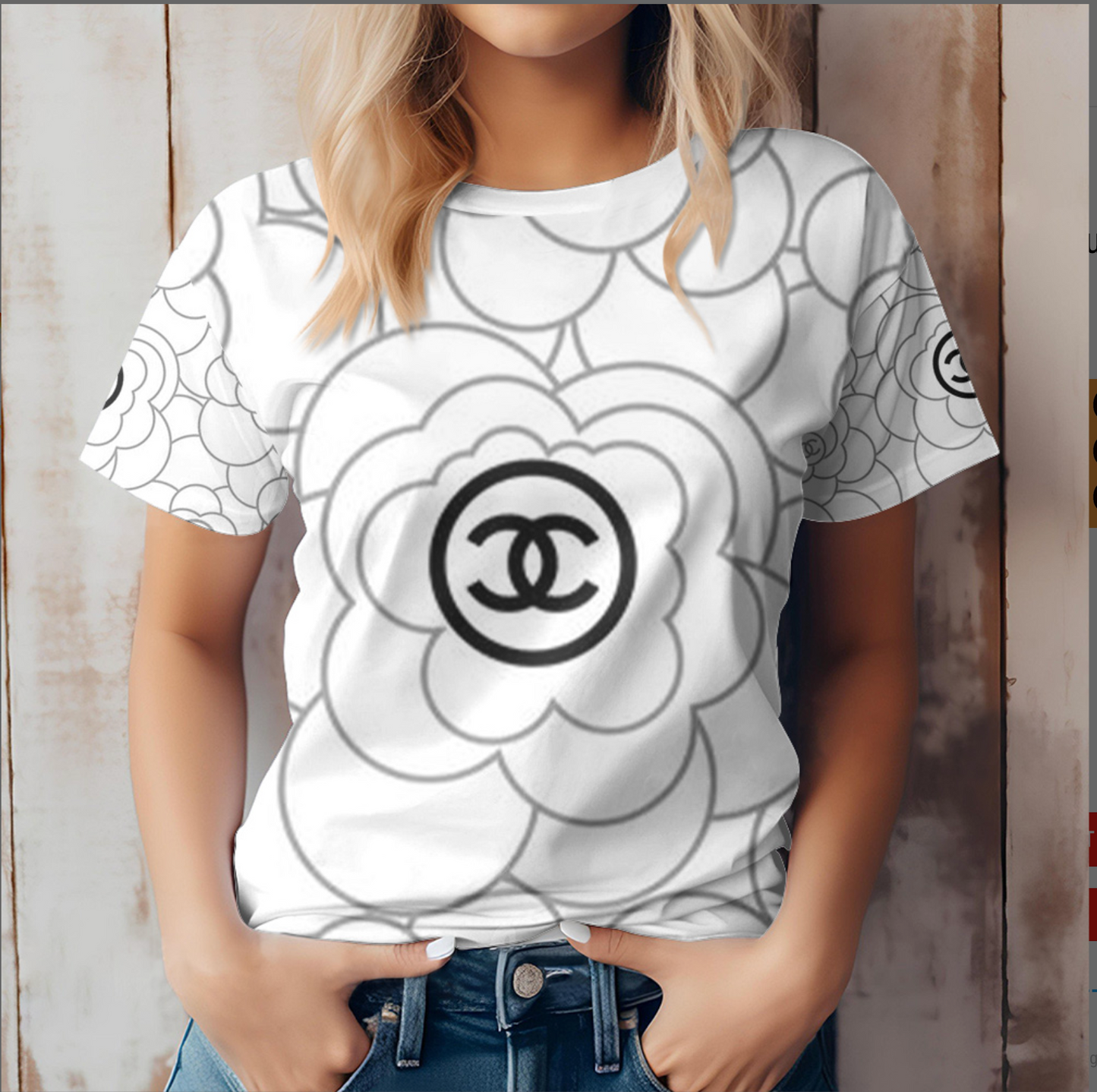 Camiseta Feminina CHANEL