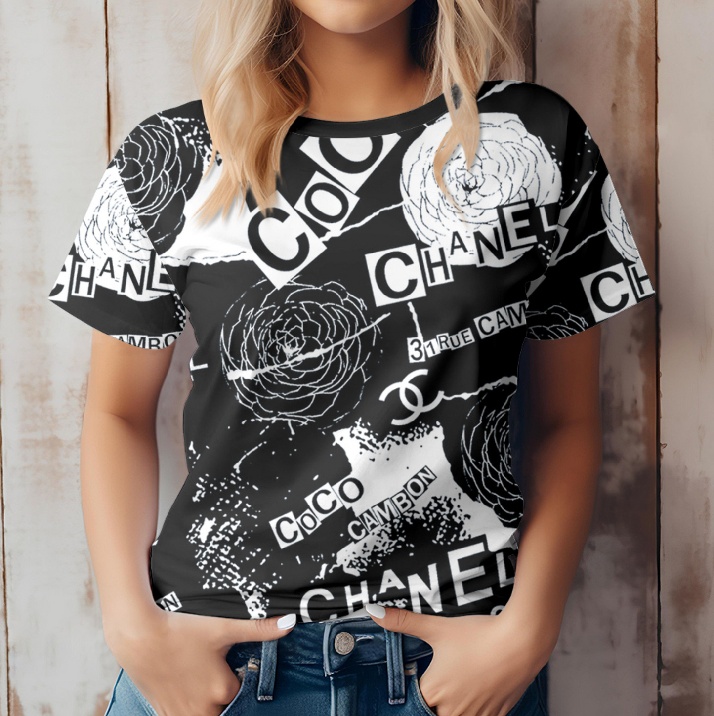 Camiseta Feminina CHANEL