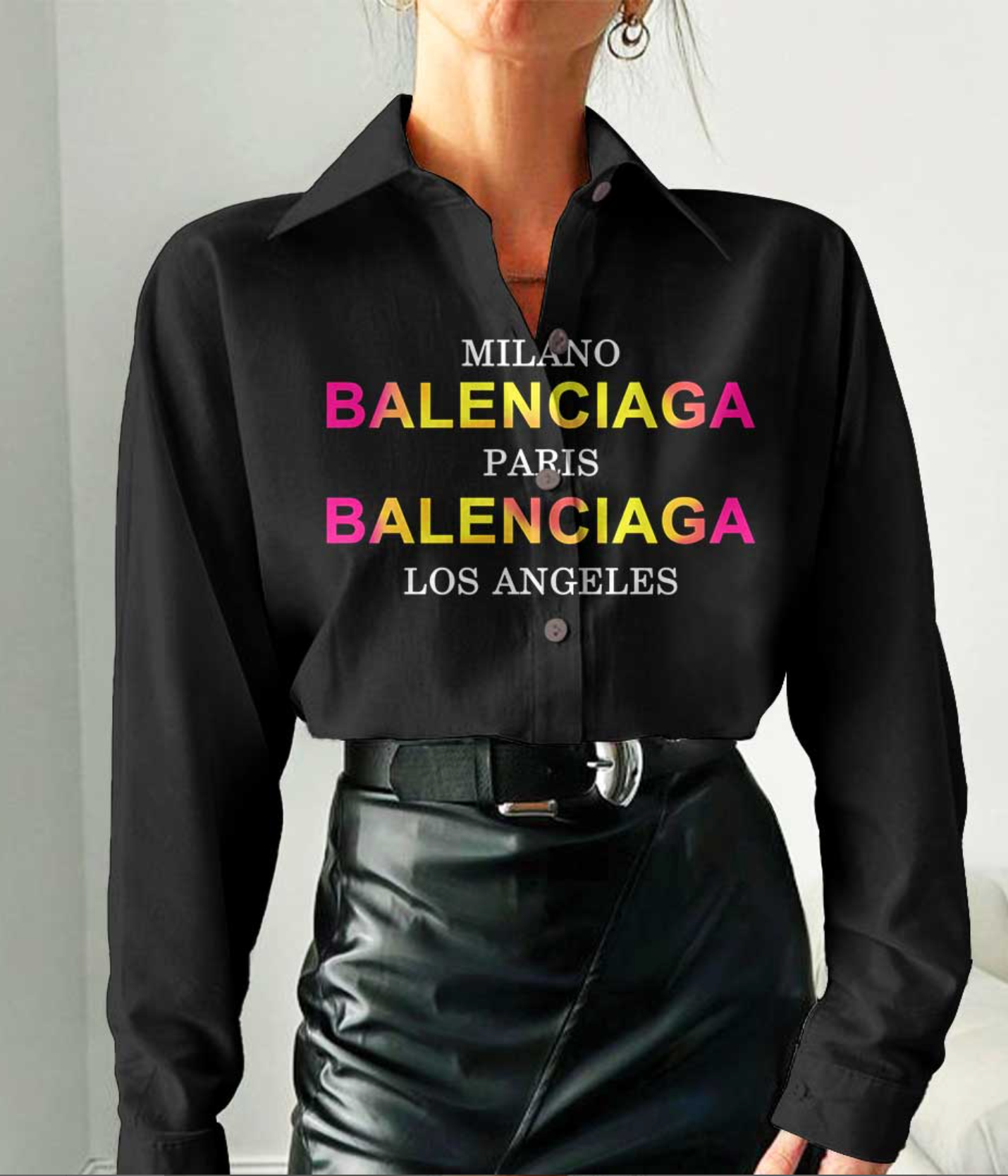 Camisa Feminina BALENCIAGA