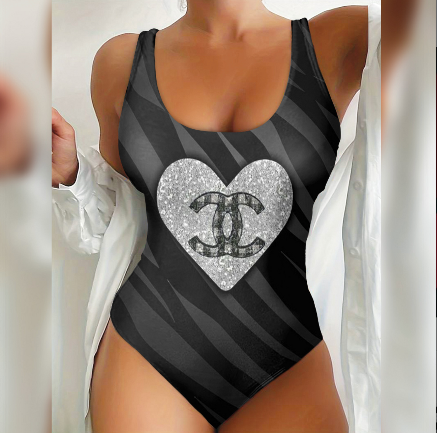 Fato banho feminino CHANEL