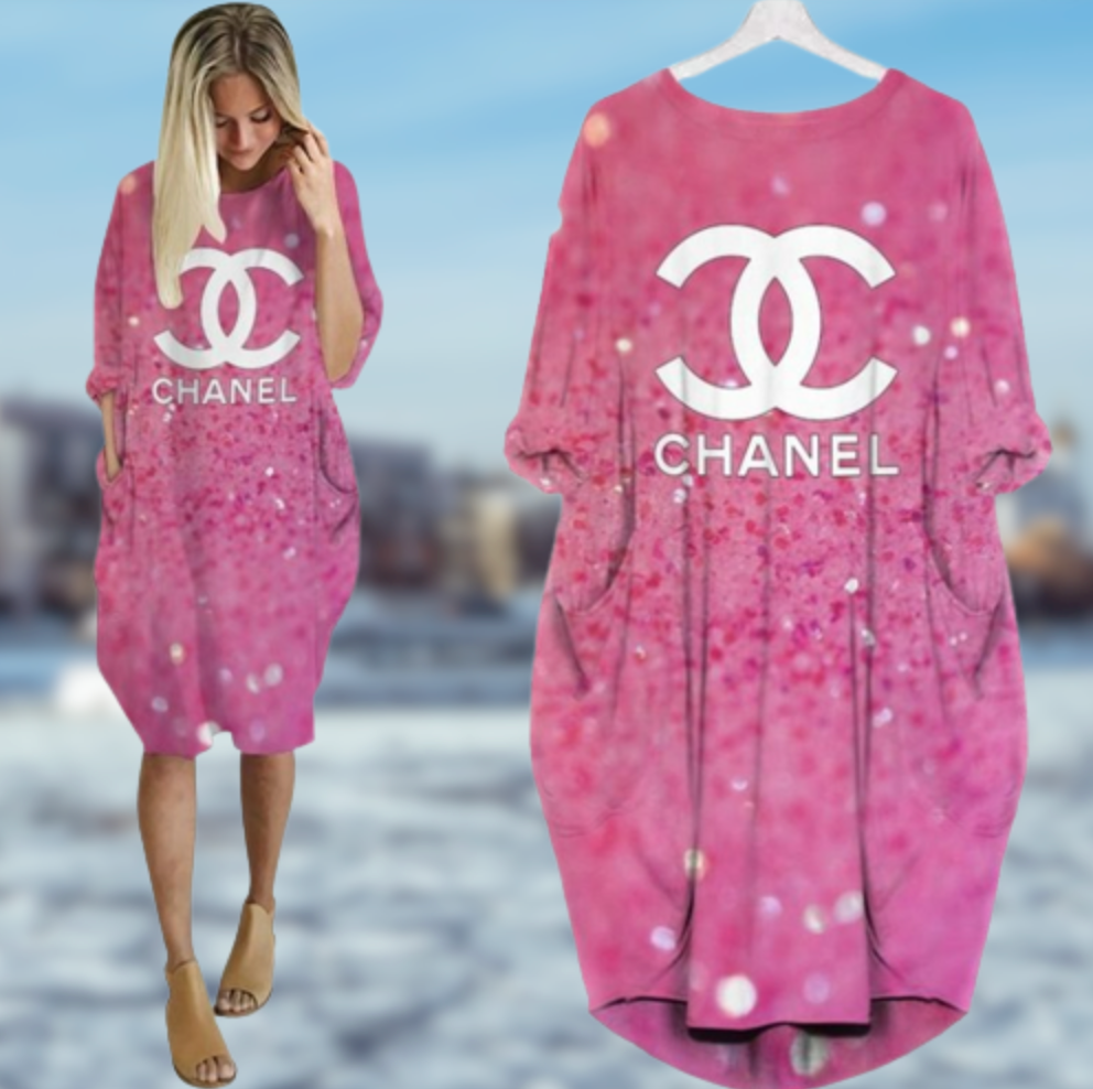 Vestido com bolsos CHANEL