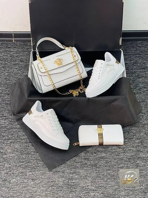 Sapatilhas e Bolsa combinada VERSACE