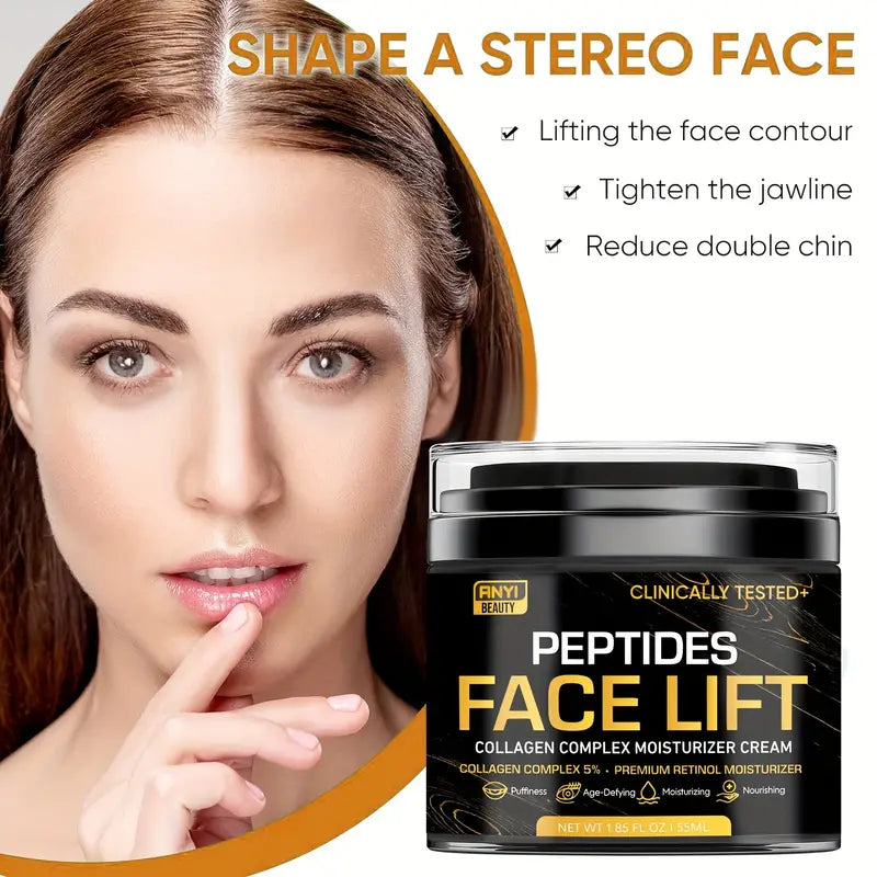 Creme com Ácido Hialurônico, Vitamina E e Colágeno - Acetil Hexapeptídeo