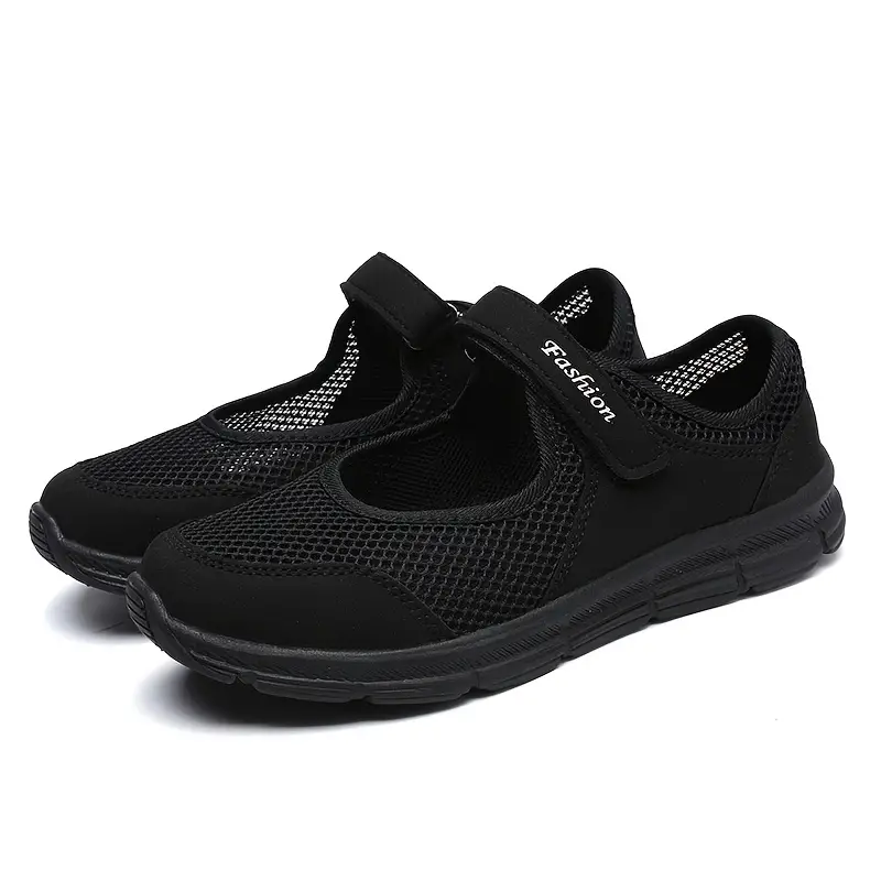Tênis femininos respiráveis da moda para caminhada 