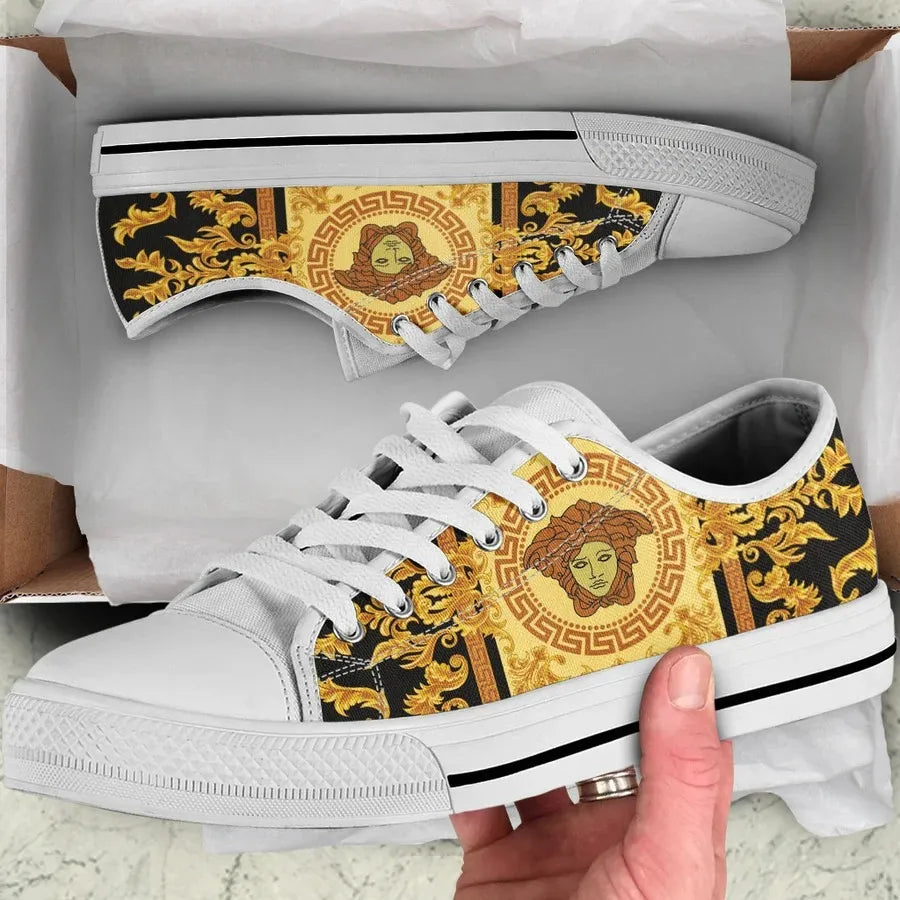 Sapatilhas de Lona: VERSACE