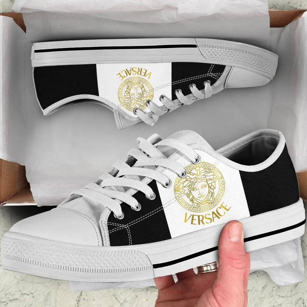 Sapatilhas de Lona: VERSACE
