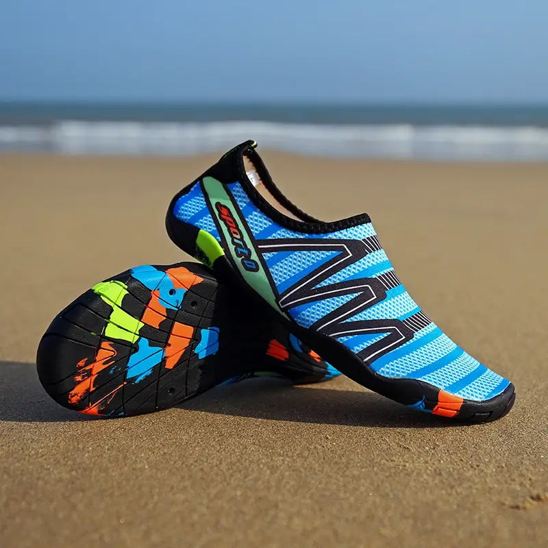 Sapatos femininos esportivos, de secagem rápida