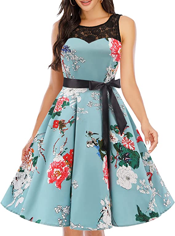 Vestido vintage de renda