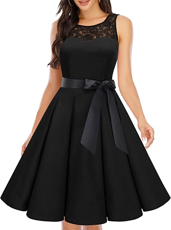 Vestido vintage de renda
