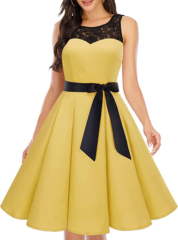 Vestido vintage de renda