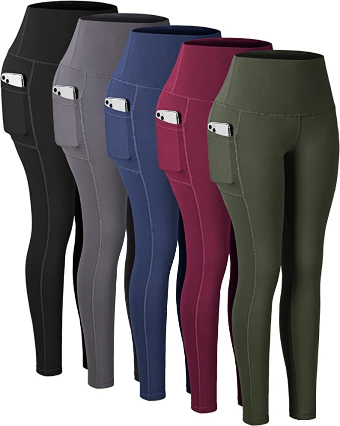 5 Pares de colantes de ioga