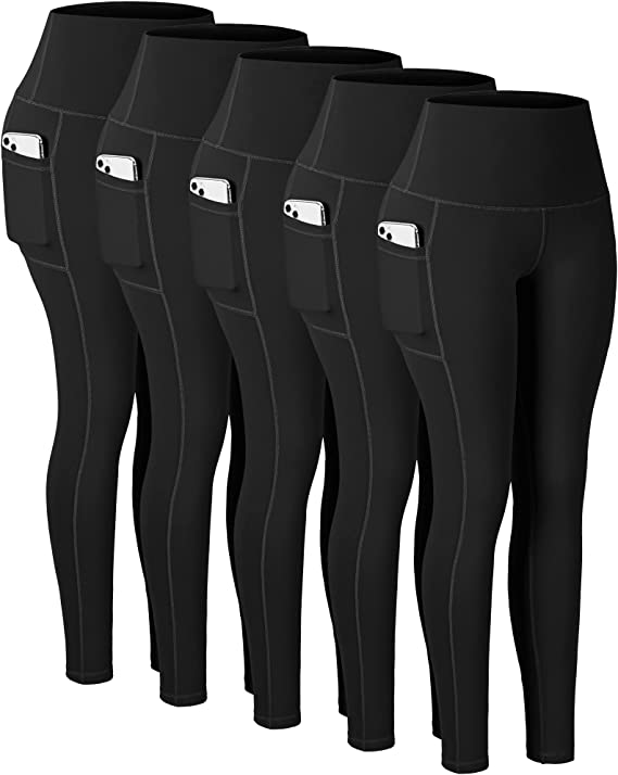 5 Pares de colantes de ioga