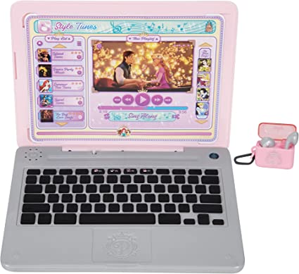 Laptop de brinquedo para meninas Disney Princess Style