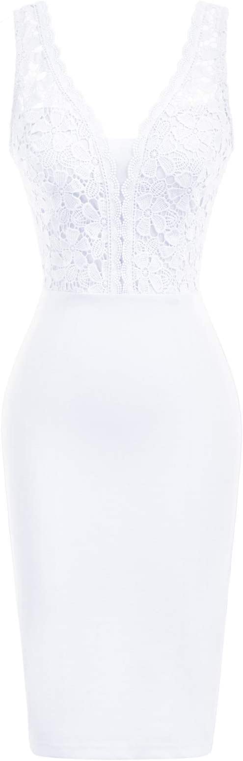 Vestido vintage para com decote em V para festa e cocktail