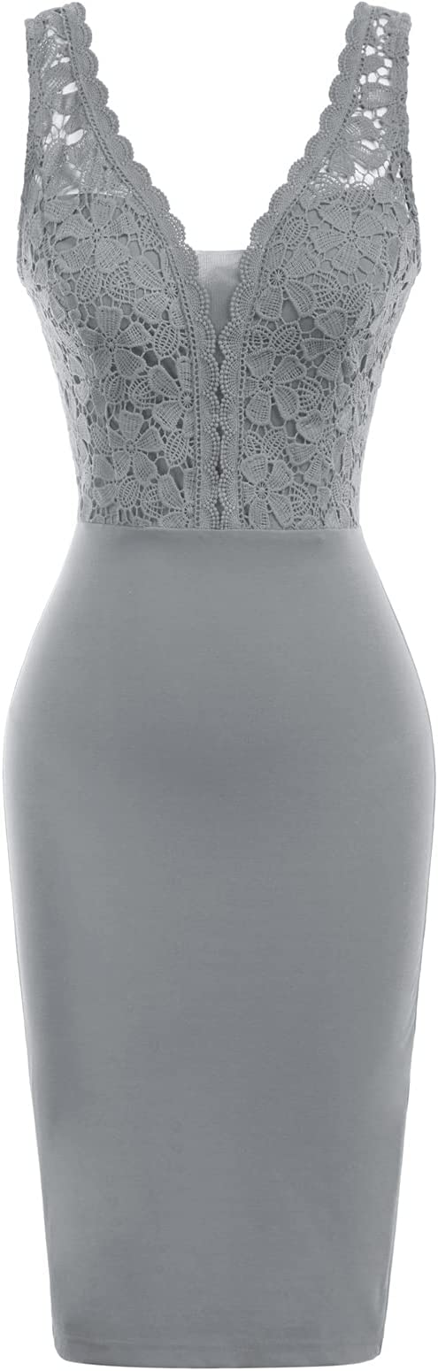 Vestido vintage para com decote em V para festa e cocktail