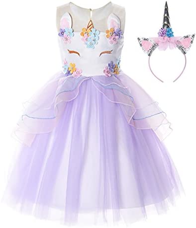 Vestido de Princesa 2 á 9 anos