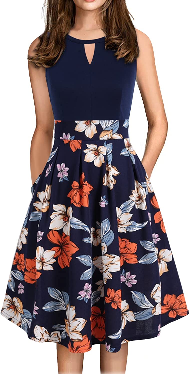 Vestido de Verão com Bolsos