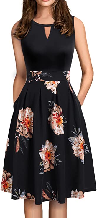 Vestido de Verão com Bolsos