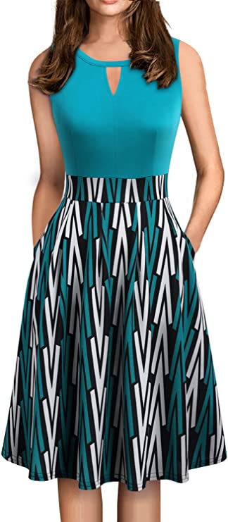 Vestido de Verão com Bolsos