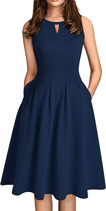 Vestido de Verão com Bolsos