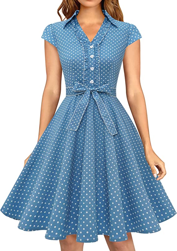 Vestido estilo vintage rockabilly