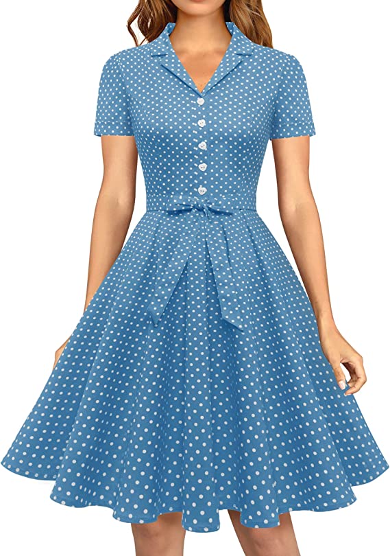 Vestido estilo vintage rockabilly