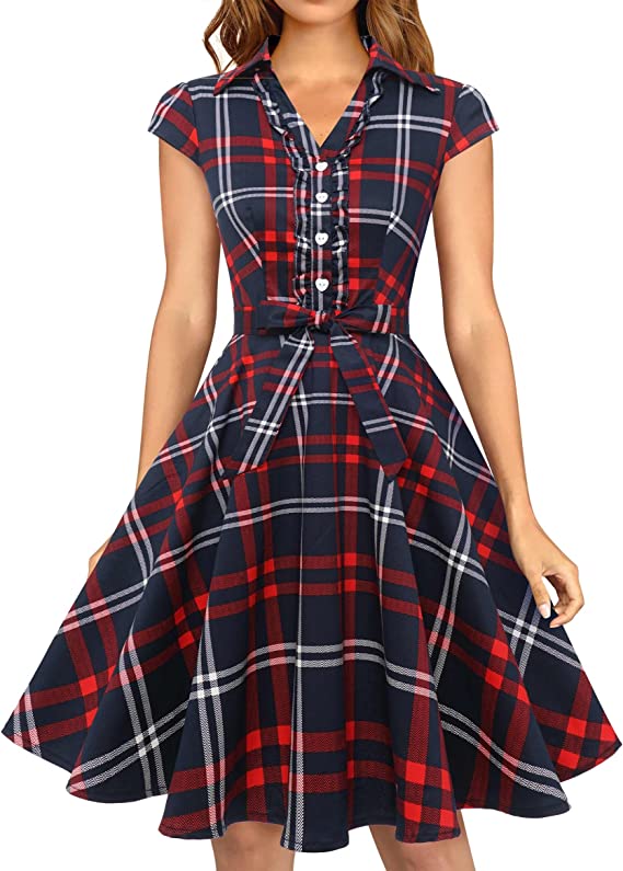 Vestido estilo vintage rockabilly