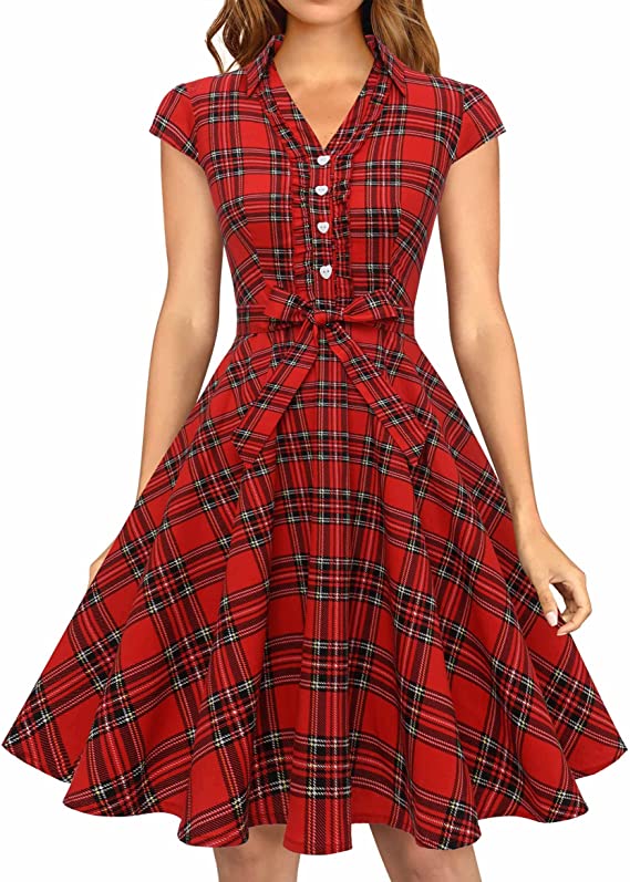 Vestido estilo vintage rockabilly