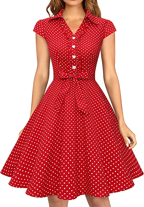Vestido estilo vintage rockabilly