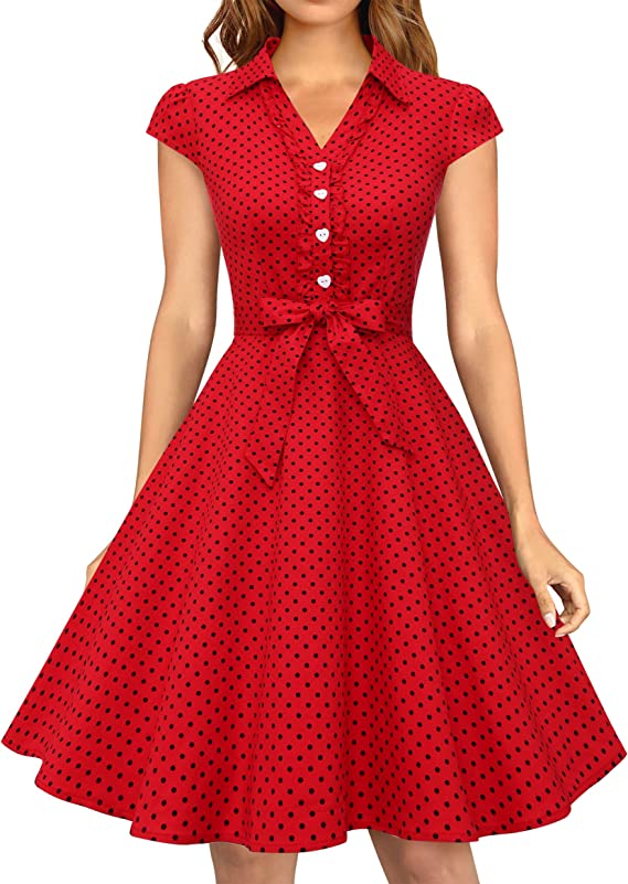 Vestido estilo vintage rockabilly