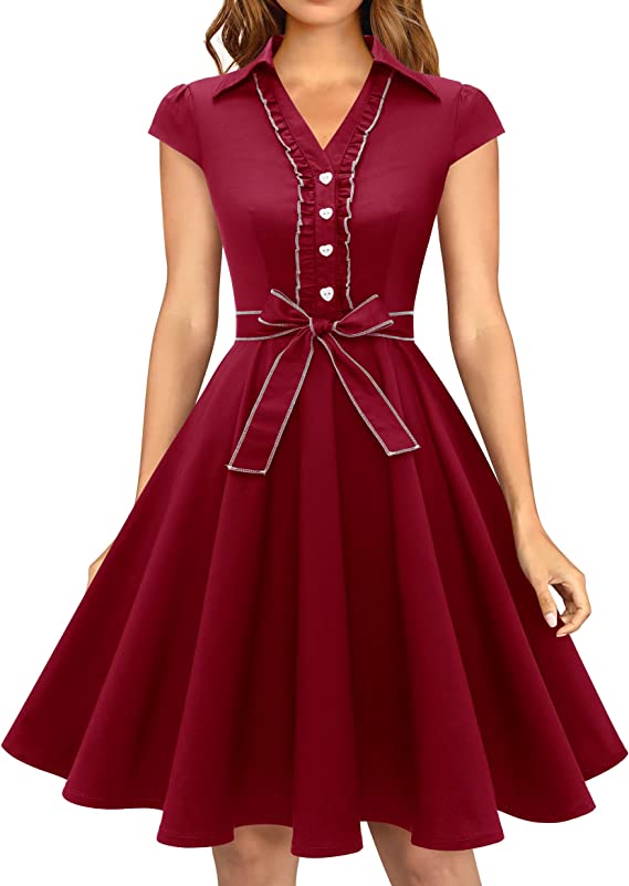 Vestido estilo vintage rockabilly