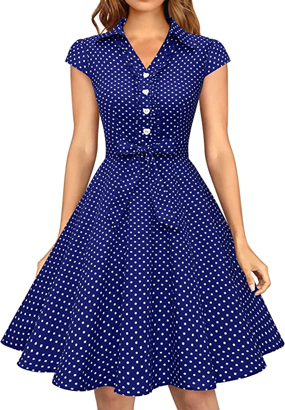 Vestido estilo vintage rockabilly