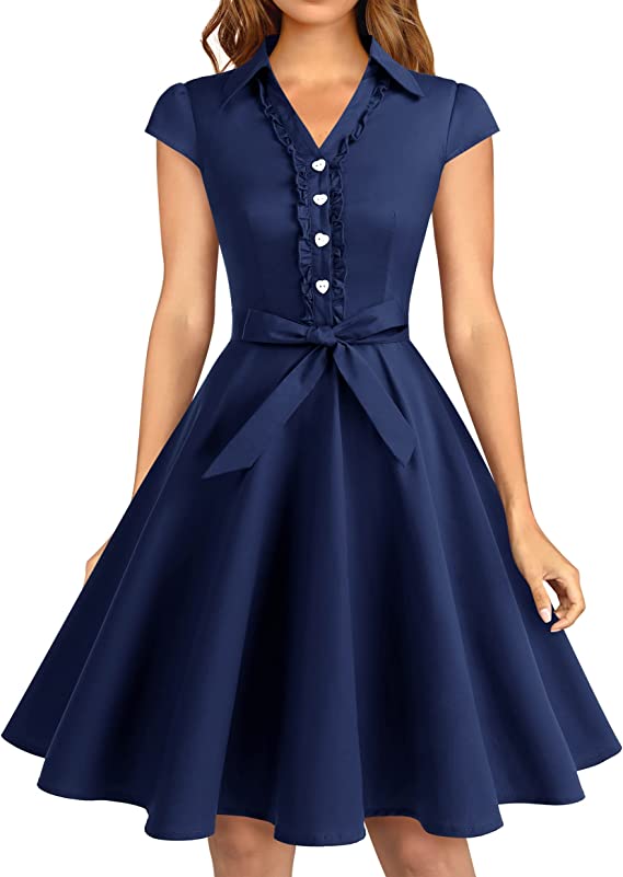 Vestido estilo vintage rockabilly