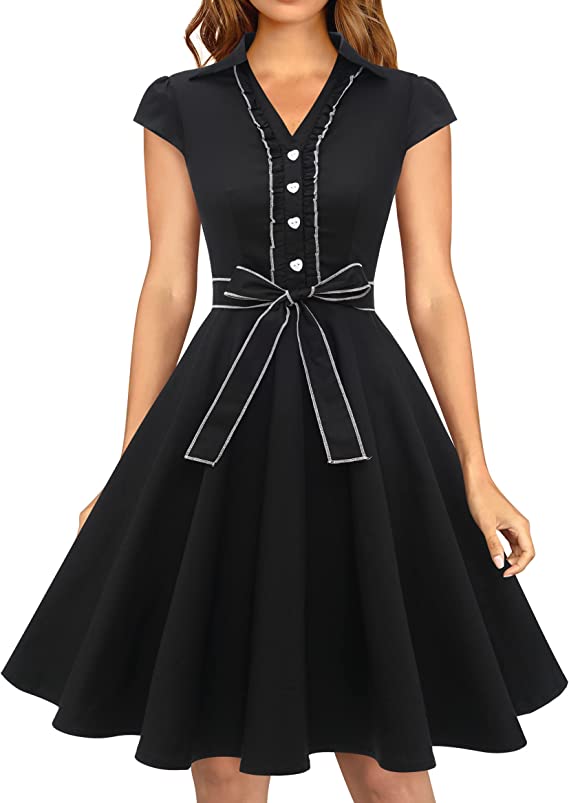 Vestido estilo vintage rockabilly