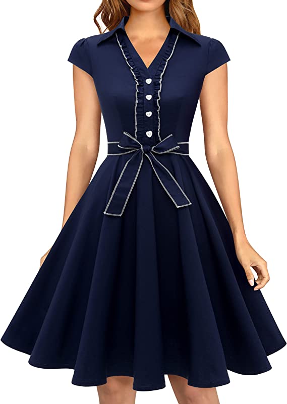 Vestido estilo vintage rockabilly