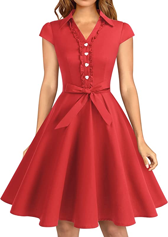 Vestido estilo vintage rockabilly
