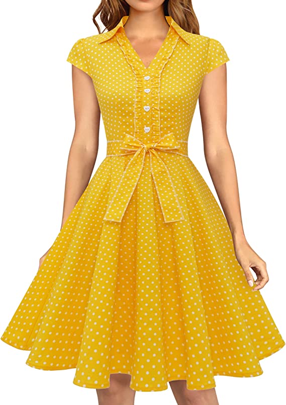 Vestido estilo vintage rockabilly