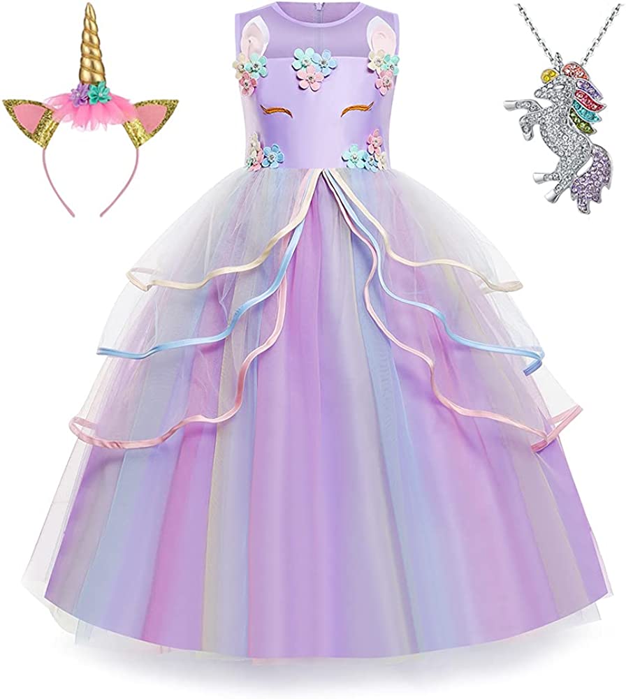 Vestido de pincesa tamanhos de 4 á 10 anos