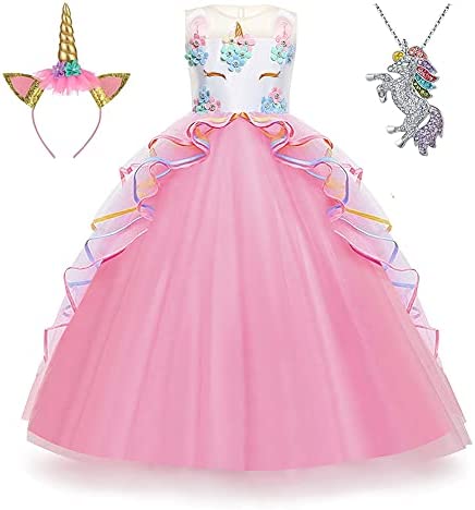 Vestido de pincesa tamanhos de 4 á 10 anos